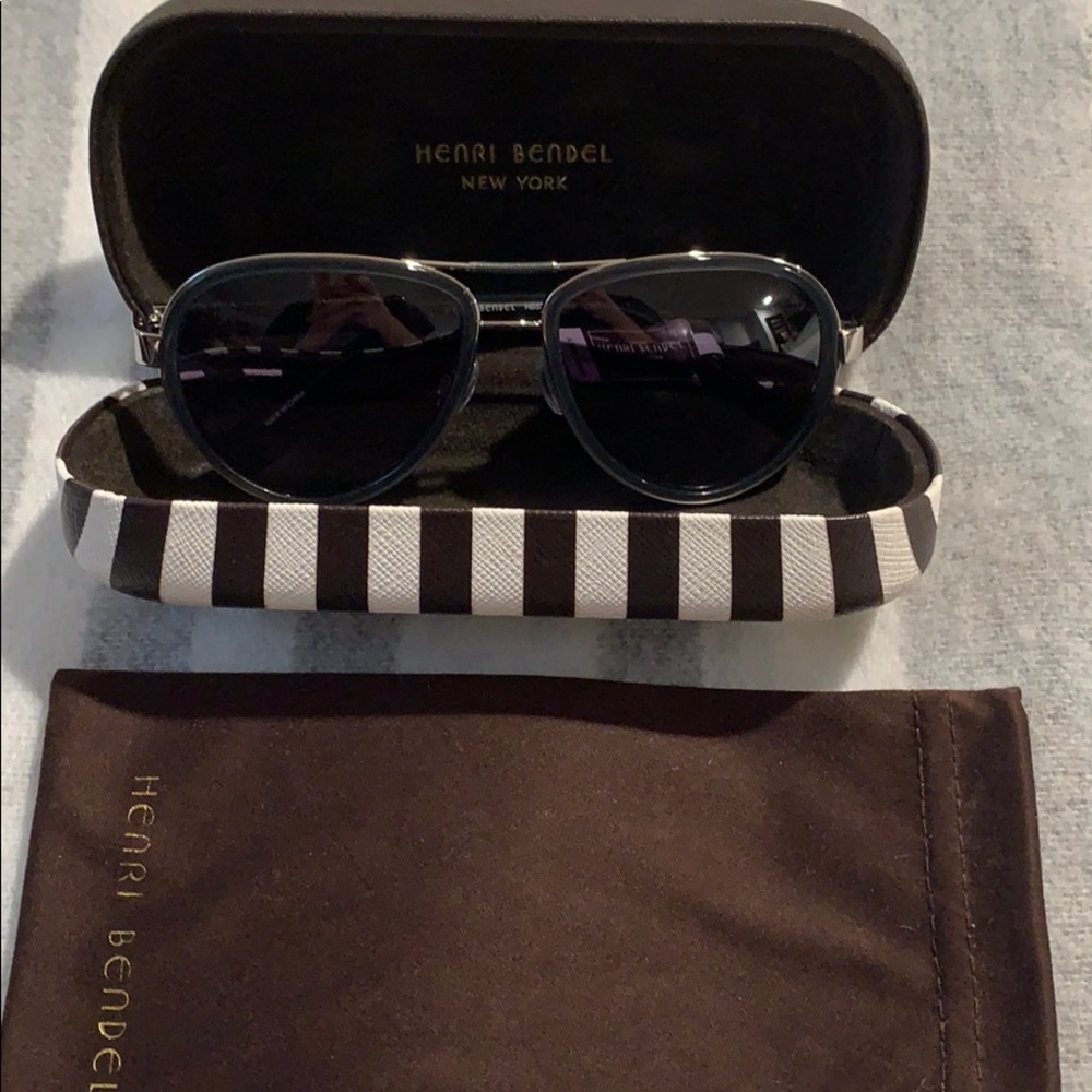 Henri Bendel Mila Aviator Sunglasses